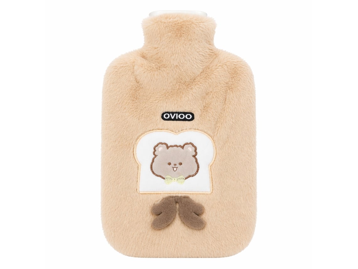Bolsa De Água Quente Com Forro - Ursinho Bk Rsd-10 Castanho