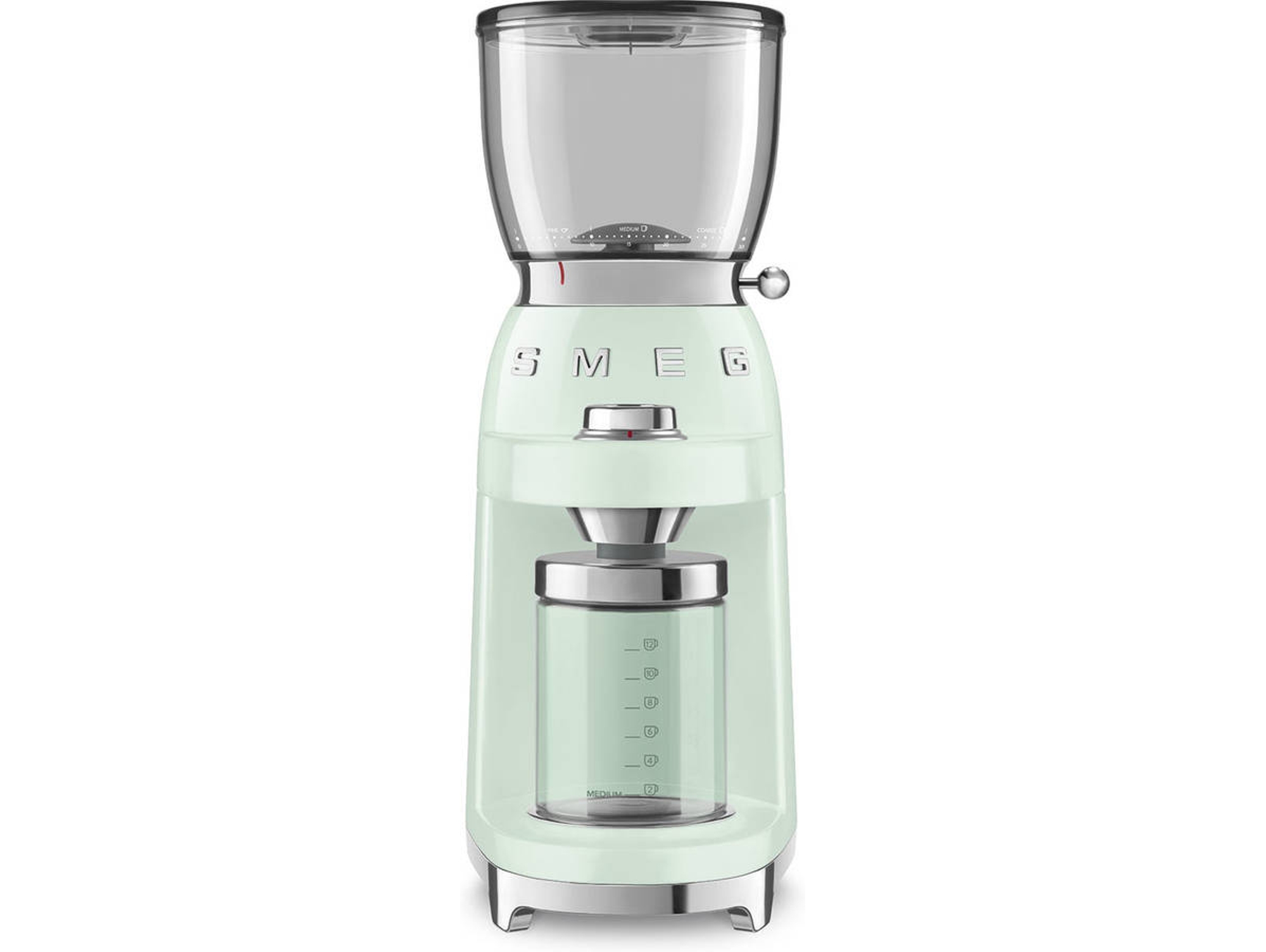 Molinillo SMEG CGF11PGEU Verde (Capacidad: 130 g - 150 W - Verde)