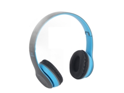 Auriculares Inalámbricos Bluetooth Plegables Con Graves Potentes Para Deportes, Escuela Y Oficina - Azul
