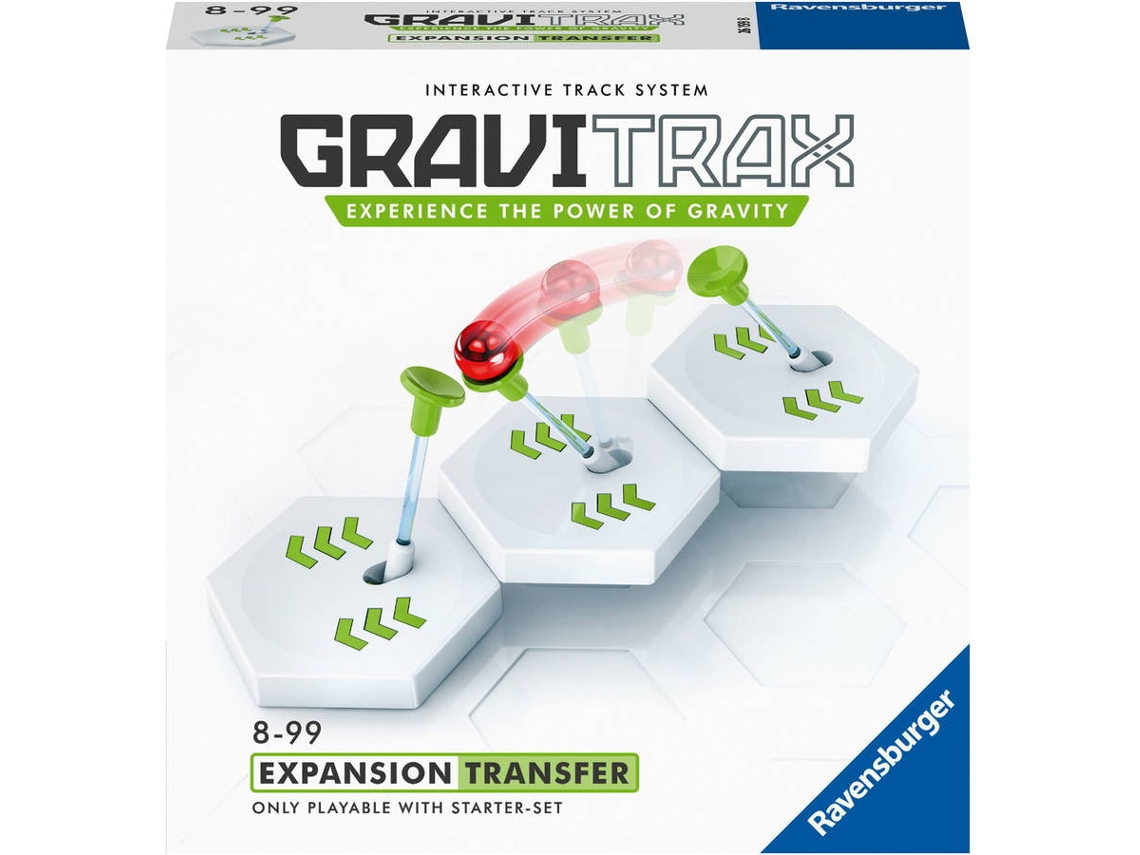 Juego de Construcciones RAVENSBURGUER Gravitrax - Expansión Transfer (Edad mínima: 8 años)