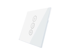 Frontal Persianas Cristal Botones LEDBOX