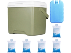 Refrigerador Para Alimentos, Aislado, Hermético, 13.8l, Robusto,, Para Picnics, Pesca, Senderismo, Playa, Viajes,
