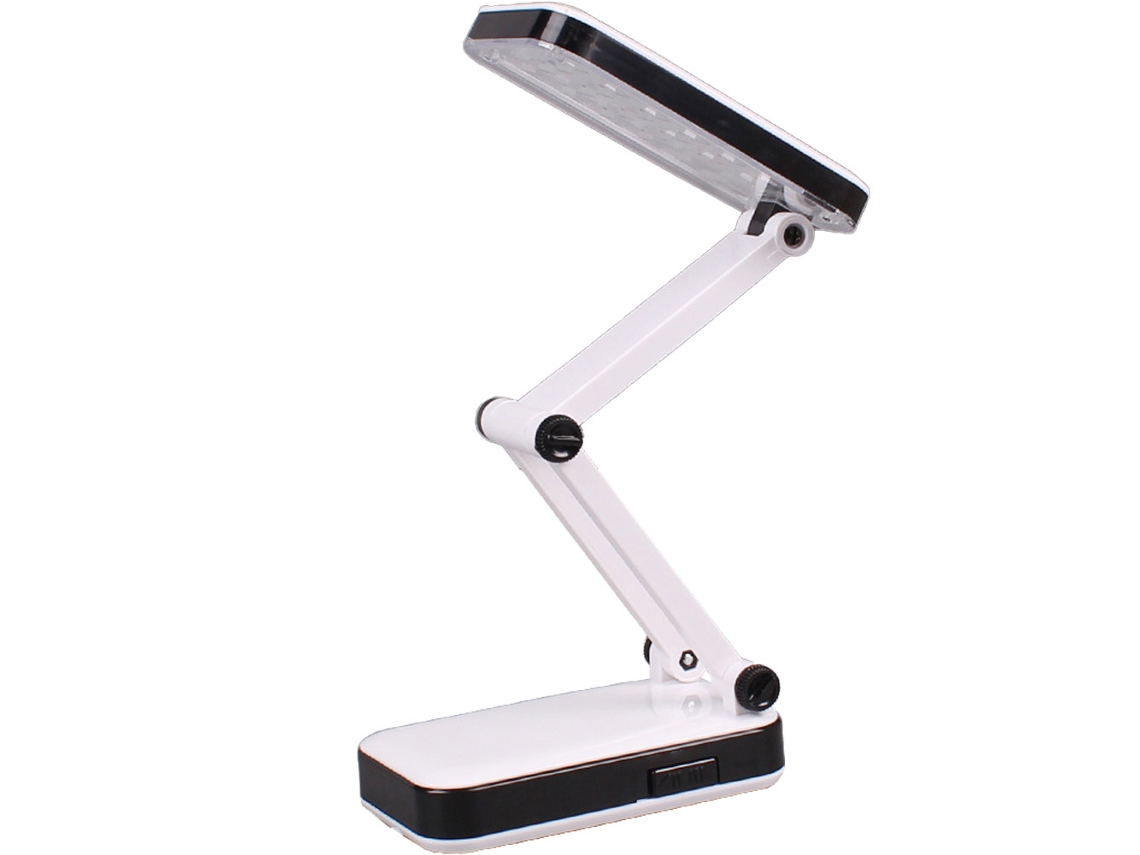 Candeeiro De Mesa Dobrável - Modelo 666S - Branco JEIIBRZUI