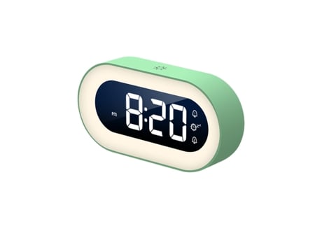 Reloj Despertador Digital LED con Música