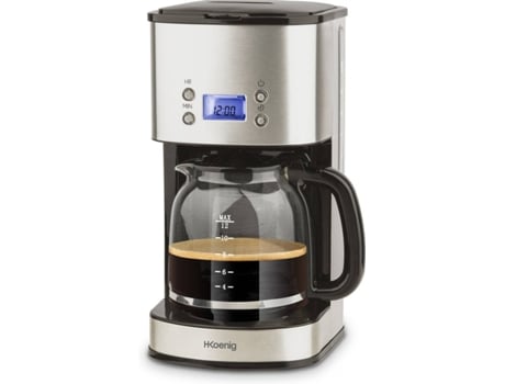 Cafetera de Goteo H. KOENIG MG30 (1.5 L - 12 Chávenas - 1000 W)