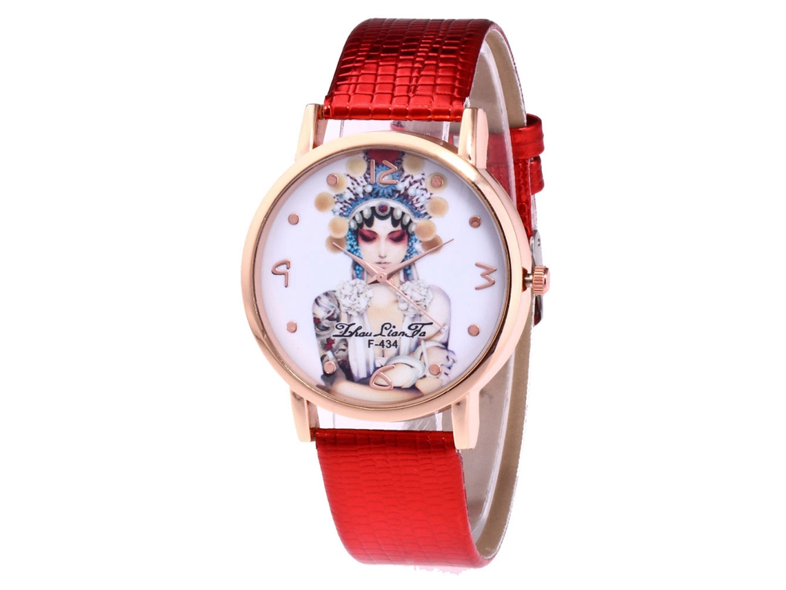 Relógio De Pulso Feminino Curren Fashion Aço Malha À Prova D'água Casual Quartzo Ouro Branco