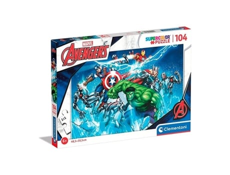 Puzzle Avengers 104 Piezas Cle25744 CLEMENTONI