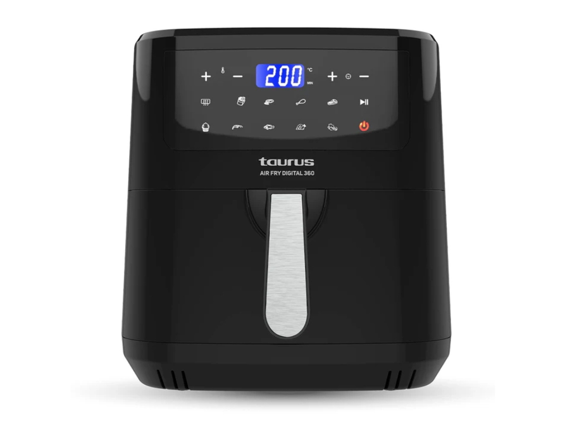 Freidora Sin Aceite TAURUS Af2150D 973988000 Air Fry Digital 360 7 5L 2150W