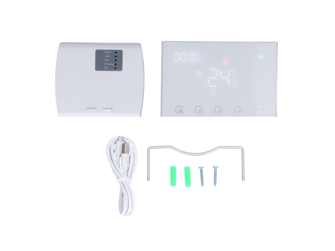 2026 Store-termostato De Calentamiento De Agua Con Pantalla Táctil Wifi Control Por Voz Inalámbrico Programable Usb 95‑230v