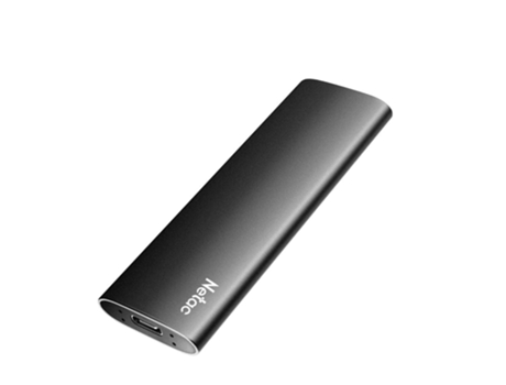 Disco Duro SSD Externo SLOWMOOSE Portátil USB 3.1 Tipo C (Blanco - 1 TB)
