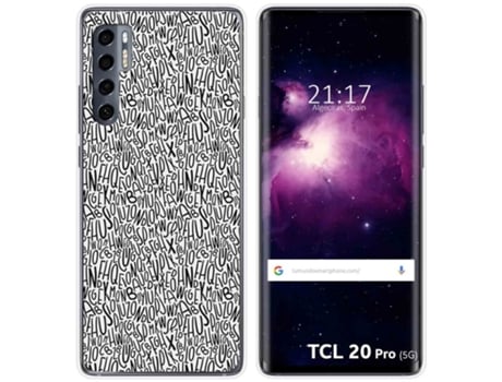 Carcasa TCL 20 Pro 5G TUMUNDOSMARTPHONE Dibujos Multicolor