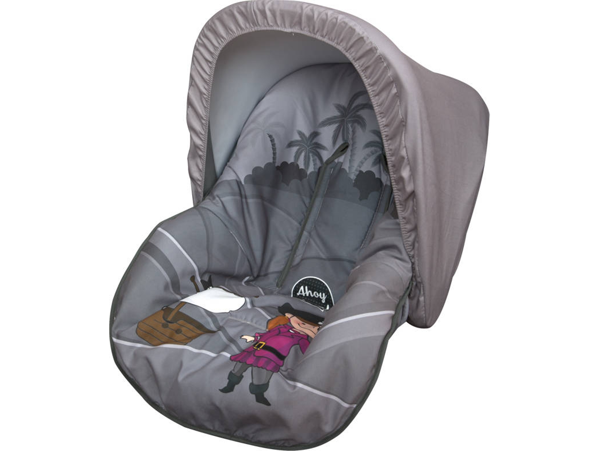 Funda Protectora BABYLINE Barco Pirata Chica (Capota Incluido)