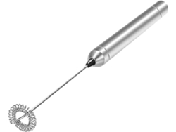 VYLARA Espumador Cremoso Para Latte, Espumador De Aço Inoxidável Operado Por Bateria, Design Ergonômico, Fácil De Usar E Lavar, Perfeito Para Casa, Escritóri