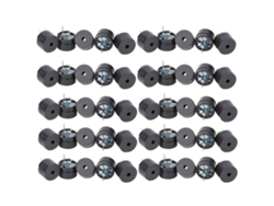 50 Piezas Zumbador Pasivo Electromagnético 16ohm Ac 2khz 3v 5v 9v 12v Módulo Zumbador