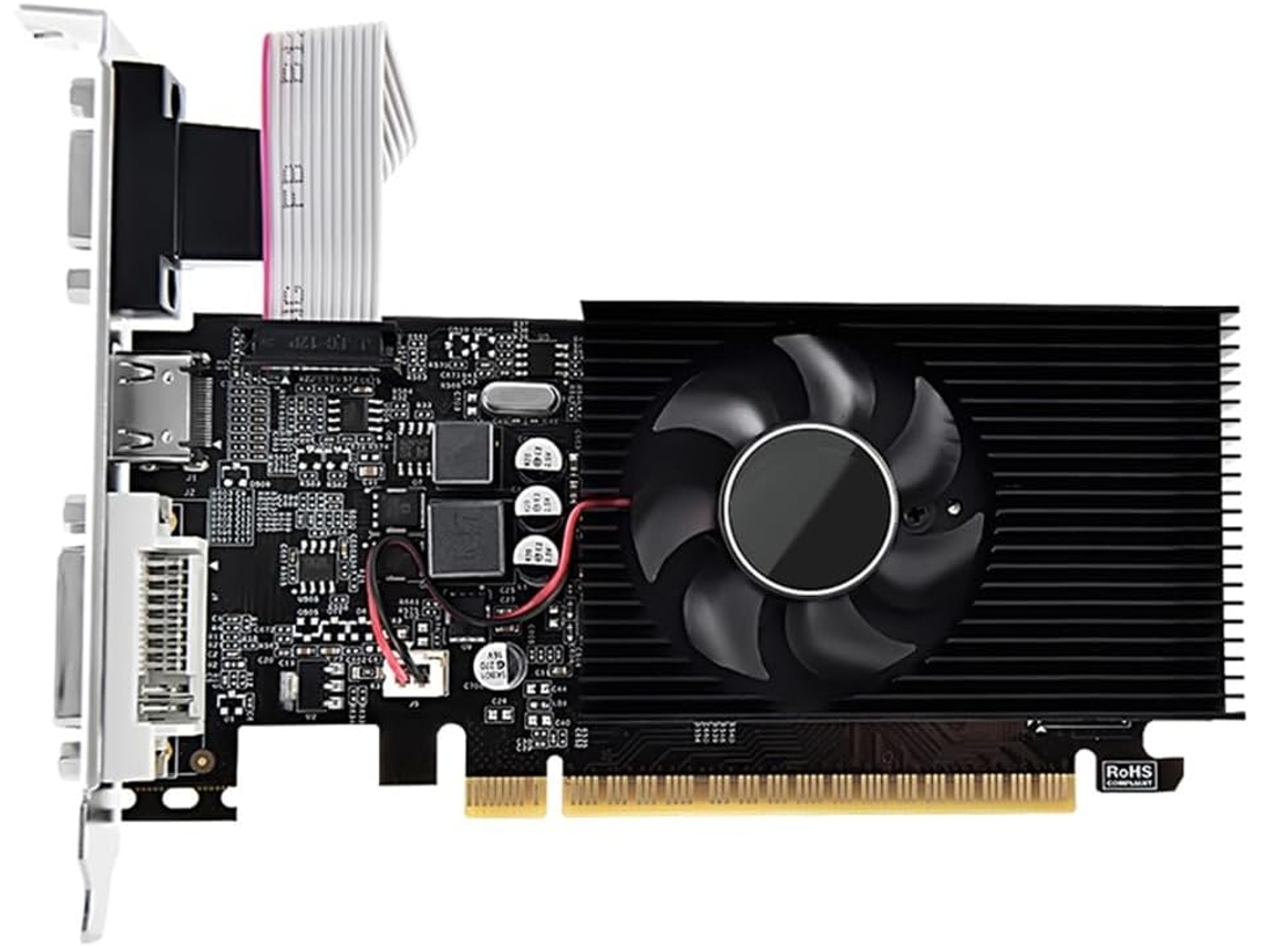 Tarjeta Gráfica Gt730 4g Ddr3 128-bit 700 Mhz 40 Nm Pcie 2.0 16x Vga Dvi (piezas De Repuesto)