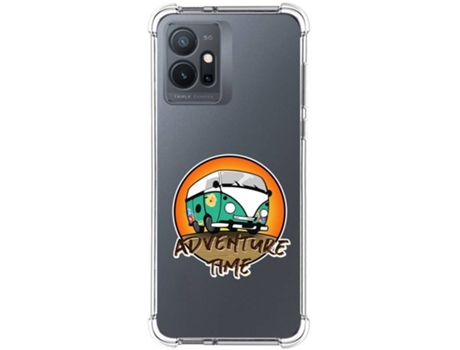 Carcasa para Vivo Y55 5G TUMUNDOSMARTPHONE Dibujos Antigolpes Adventure Time Multicolor