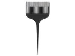 Peine portátil para teñir el cabello, ideal para usar en casa como parte de un salón de belleza. Herramienta para peinar y separar el cabello negro.