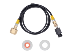 Adaptador De Recarga De Co2 A Refrigerante Con Manguera De 60 Pulgadas Y Conector Cga320