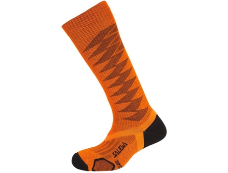 Calcetines para Hombre SALEWA Ski Touring N Sk Naranja para Esquí (EU 35 - 37)