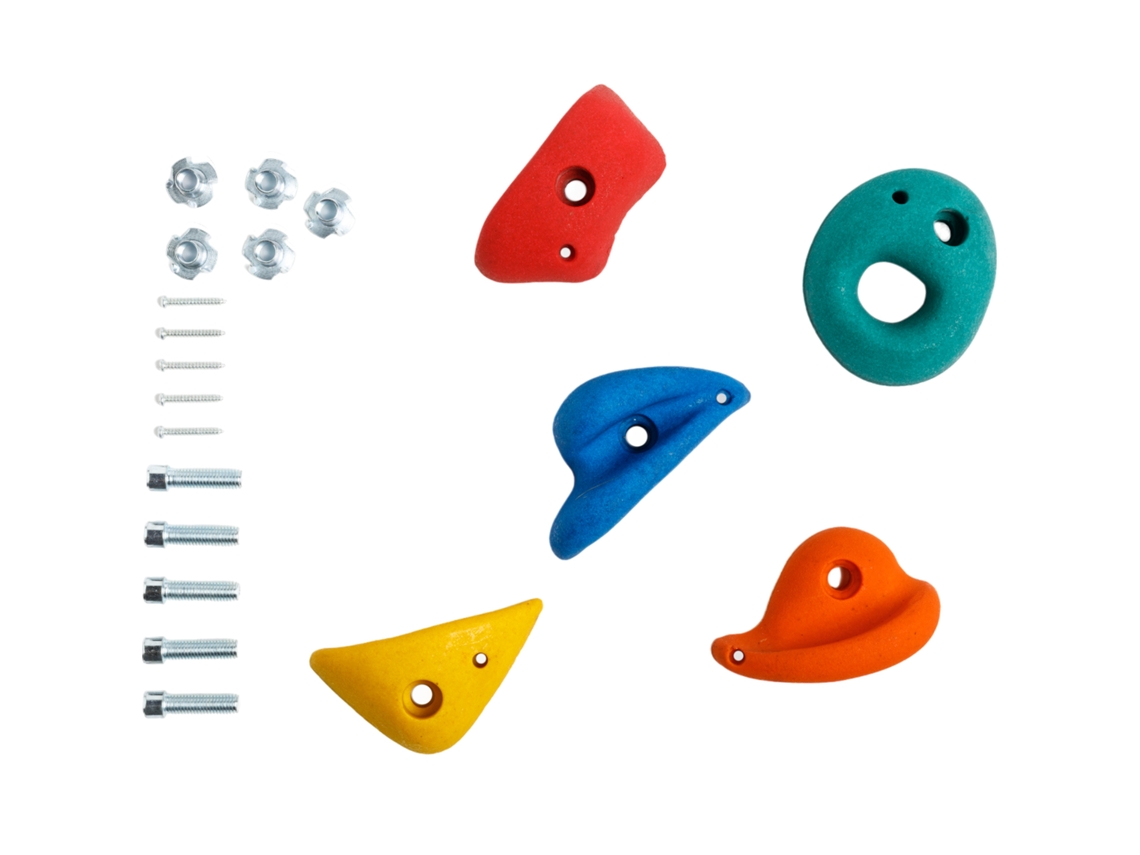 Conjunto de Piedras de Escalada Varios Colores DICE