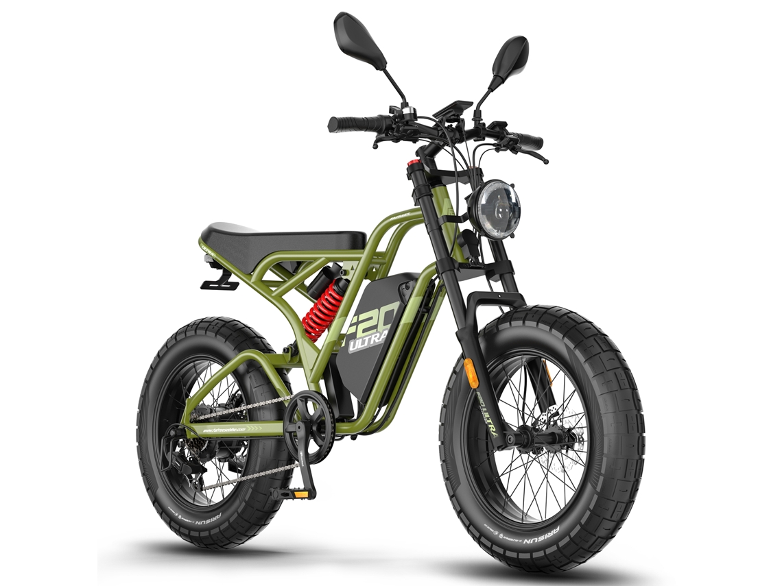 Bicicleta eléctrica Fafrees F20 Ultra, 750W, batería de 48V 25Ah, frenos de disco hidráulicos.