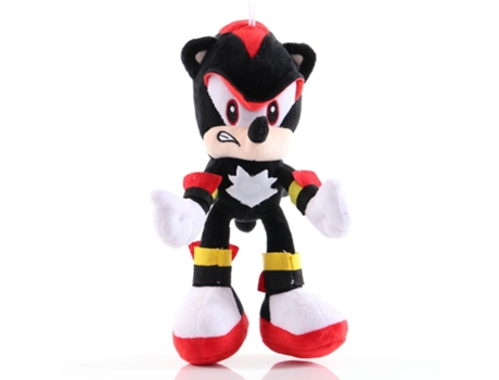 Animal de Dibujos Animados Suave, Muñeco de Peluche Sónico Relleno, Para Bebé 28Cm Sonic Negro