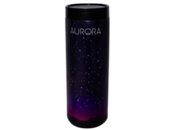 Taza térmica Aurora 500ml: Vaso de Viaje Térmico para café, té, agua o zumos, en acero inoxidable. Mantiene el calor durante 6h y frío 12h – Morado