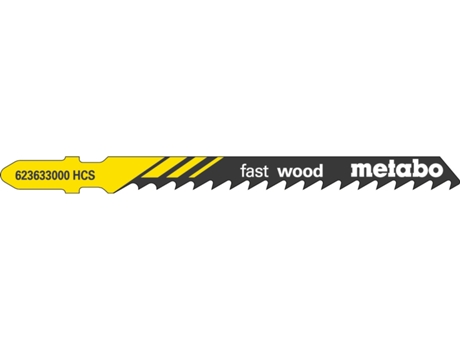 METABO 25 hojas para sierra de calar "fast wood" 74/ 4,0 mm (623690000)