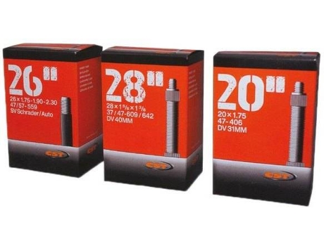 Cámaras de Aire CST Tube Dunlop 40 Mm (26 - 650C´´)