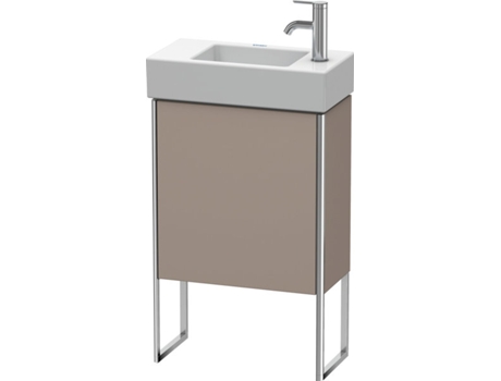 DURAVIT XSquare Vanity unit vertical 48.4x24.0 cm, 1 puerta, colgado a la izquierda, 1 estante de vidrio, para el lavabo Vero Air 072450