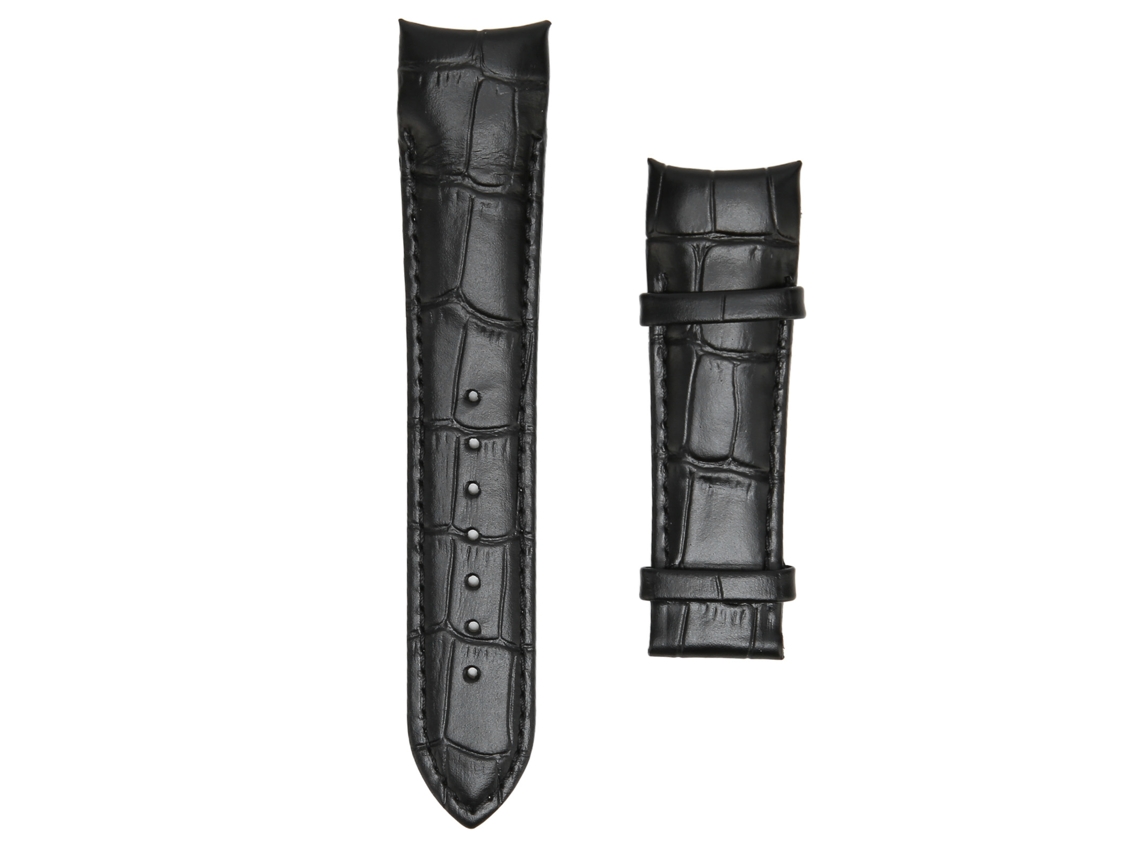 Correa de repuesto unisex para reloj, negra, 23 mm x 20 mm de ancho, 2 unidades