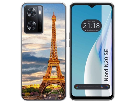 Funda Silicona para Oneplus Nord N20 SE diseño Paris Dibujos