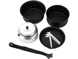 Juego De 5 Utensilios De Cocina Antiadherentes Para Camping, Ideales Para Uso Al Aire Libre Y Más.
