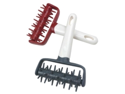 Kit De Herramientas Para Masa De Pizza Con 2 Rodillos Docker, Rojo, 19x12,5x3cm