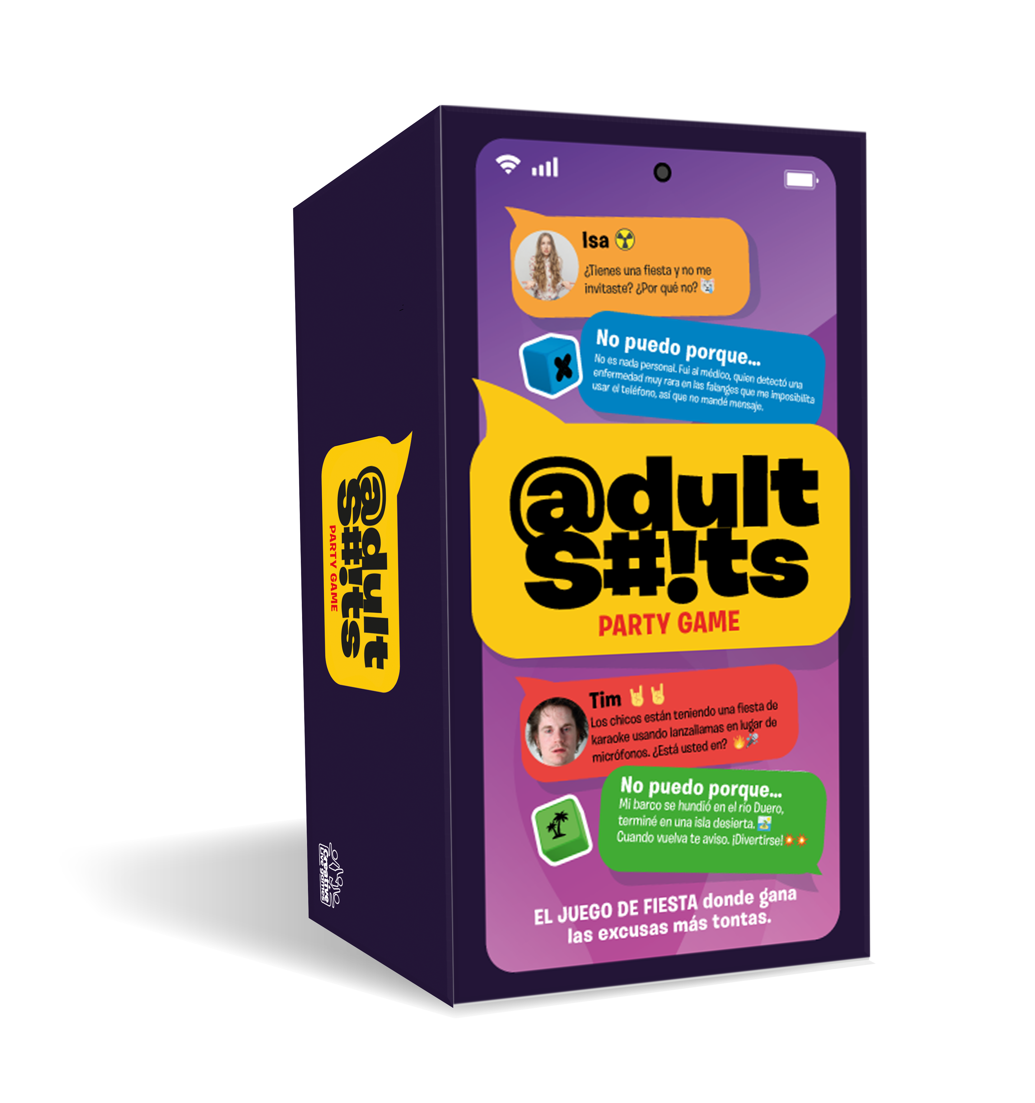 Party Game CREATIVE TOYS Adult Shits - Edicíon España (Edad Mínima Recomendada: 18 años)