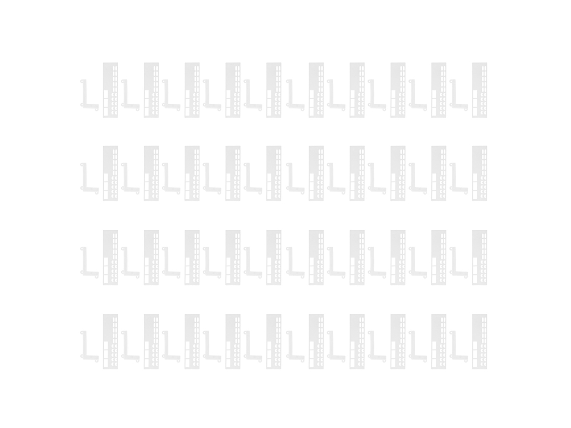 Juego de 40 herramientas antifugas para colmenas (sin marca)
