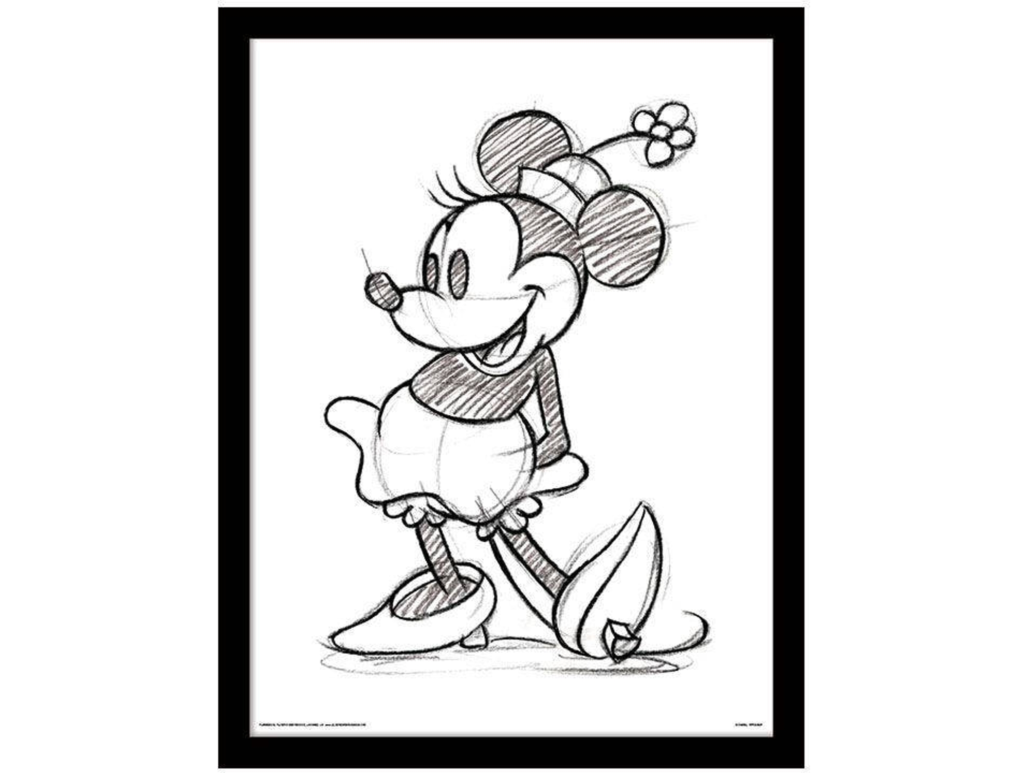 Cuadro PYRAMID Vintage Minnie
