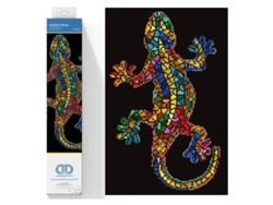 Diamond Dotz Salamandra Multicolor Dd6002 Madnesstoys Pintura Diamantes Madnesstoysmás De 4 Años