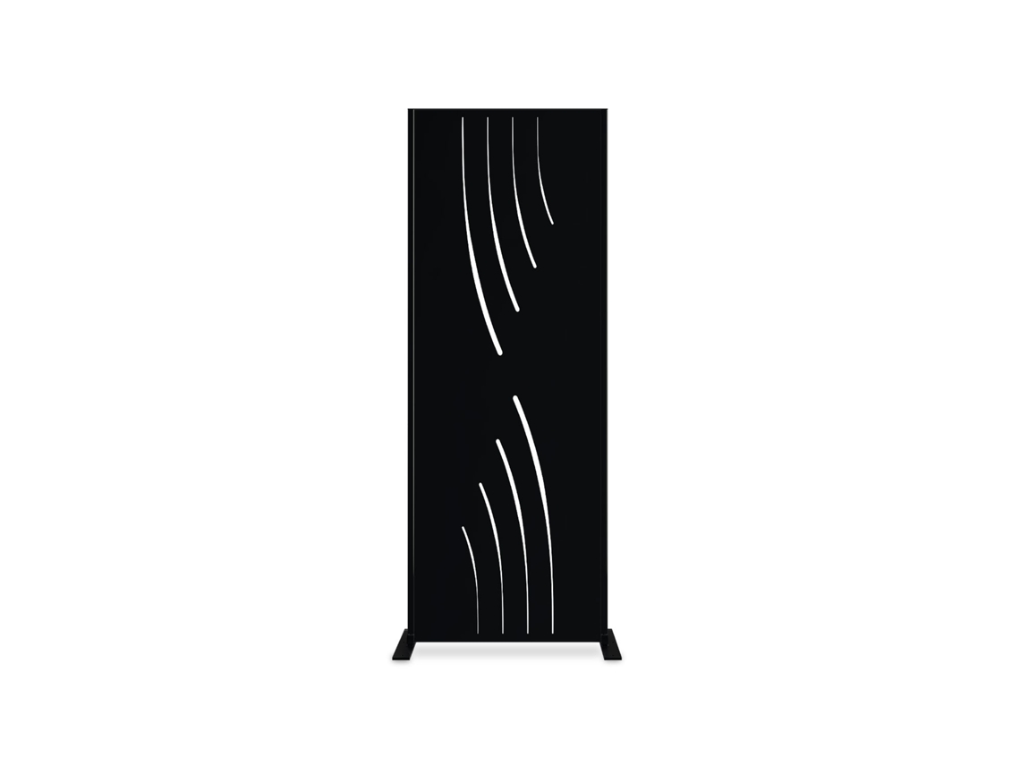 Panel decorativo VELETA negro H.160cm patrones completos