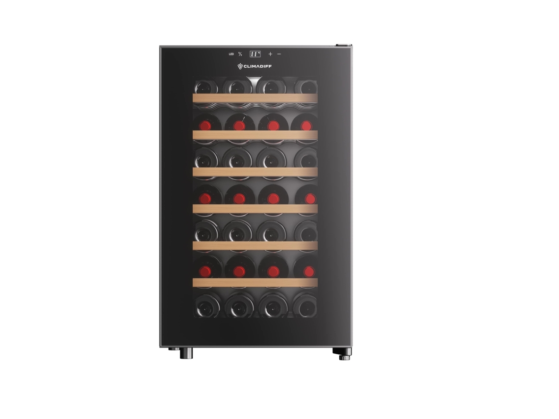 Climadiff Cuvee28 Wine Cellar (28 botellas, silenciosa y negra)