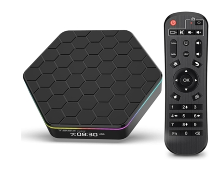 Box Smart TV YIZHOOD (Android 6K Ultra HD 2 GB RAM WiFi Negro)