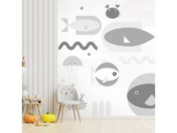Papel de Pared ARTGEIST Geometric Fish - Third Variant (245x175)