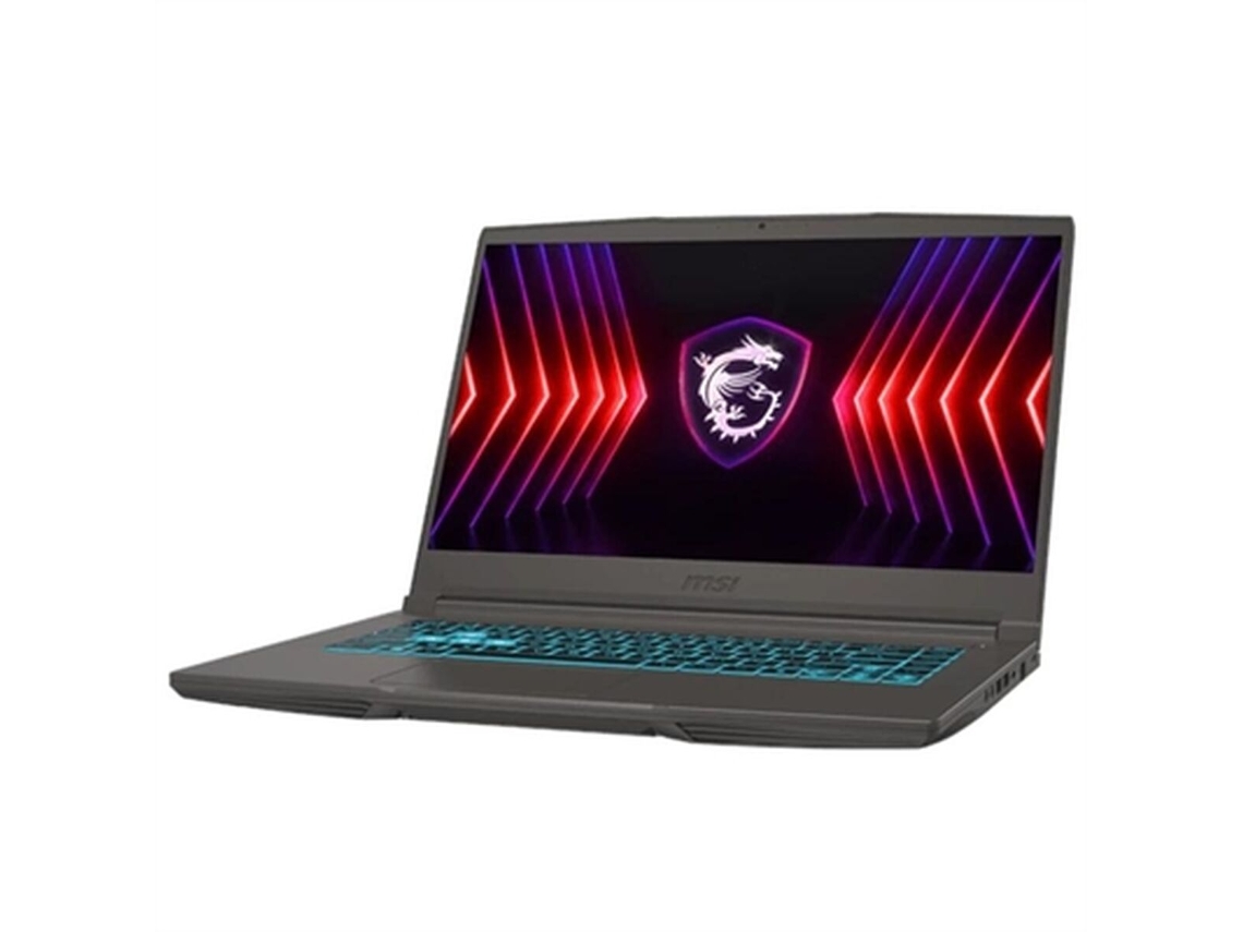 Portátil MSI Thin A15 432xes (gris, 16 GB de RAM, 512 GB de SSD, conector 15,6", teclado UE, QWERTY español, Nvidia GeForce RTX 3050, AMD)