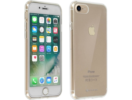 Funda + Protector iPhone SE 2020, 7, 8 4SMARTS PACK-4SMA-IP7 Beige