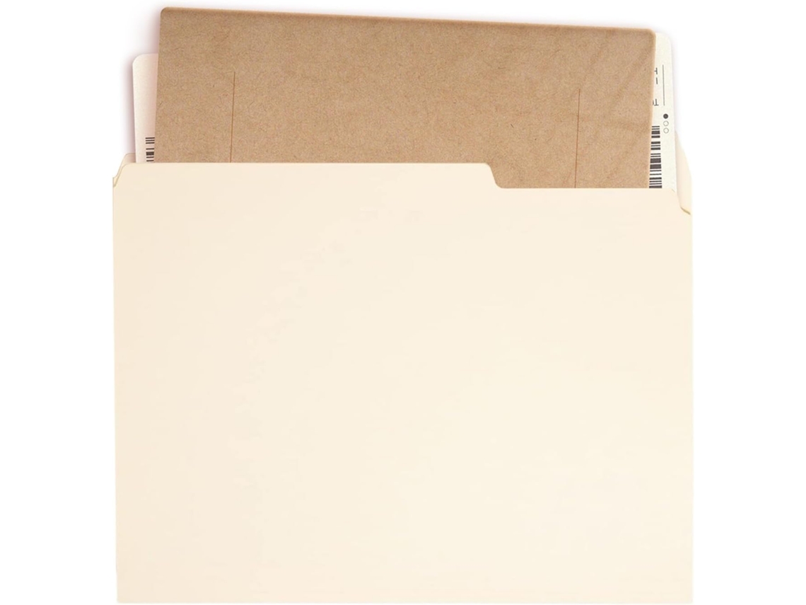Carpetas A4, tamaño carta, con 1/3 de pestaña, 100 unidades, Vayotoy