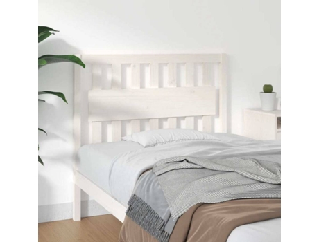 Cabecero de cama VIDAXL Blanco Madera (105.5x4x100 cm)