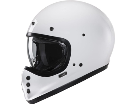 Casco HJC V60 Solido Color Blanco Talla L