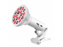 Lámpara De Fototerapia De Luz Roja, Equipada Con 18 Bombillas Led, Dispositivo De Fototerapia Facial Infrarroja Para Uso Doméstico.