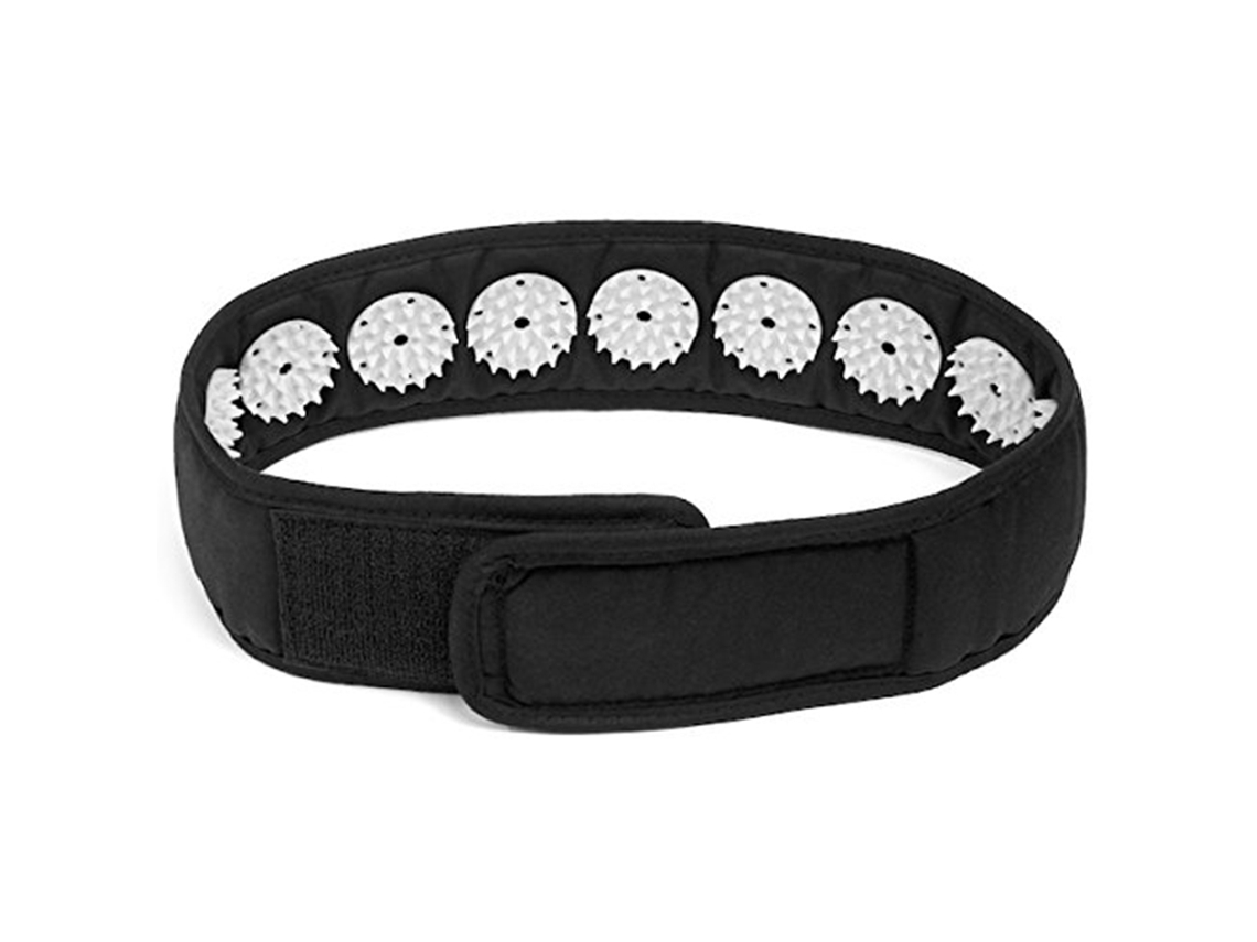 Cinturón de masaje de acupresión de algodón y ABS para cabeza y cuello