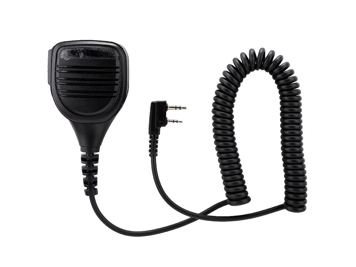 Micrófono para radio Kenwood con botón PTT y llamada remota